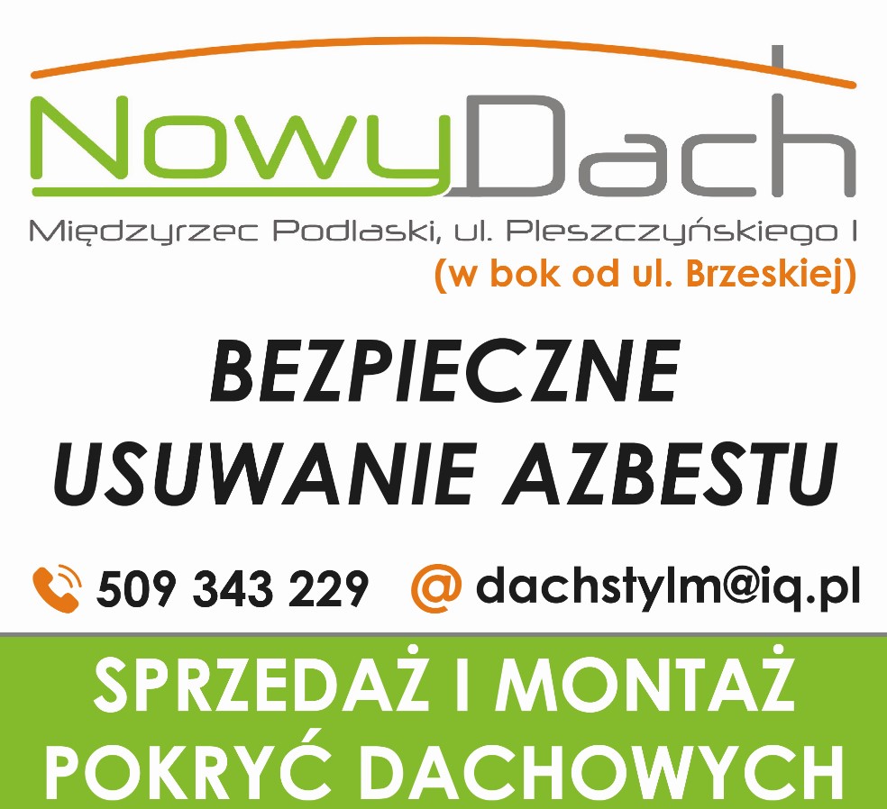 "DACH STYL" Handel i Usługi Cezary Wasiluk - pokrycia dachowe MIĘDZYRZEC PODLASKI pokrycia dachowe MIĘDZYRZEC PODLASKI